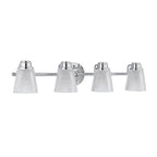 Quintiesse Hudson 4 Light Wall Bracket Polished Chrome