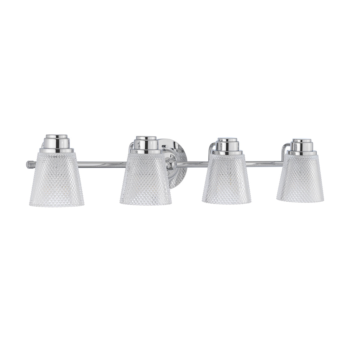 Quintiesse Hudson 4 Light Wall Bracket Polished Chrome