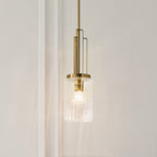 Quintiesse Kimrose Mini Pendant in Brushed Natural Brass