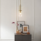 Quintiesse Kimrose Mini Pendant in Brushed Natural Brass