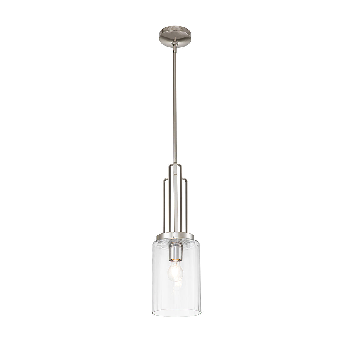 Quintiesse Kimrose Mini Pendant in Polished Nickel