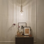Quintiesse Kimrose Mini Pendant in Polished Nickel