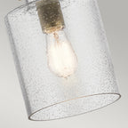 Quintiesse Kitner Pendant  in Natural Brass
