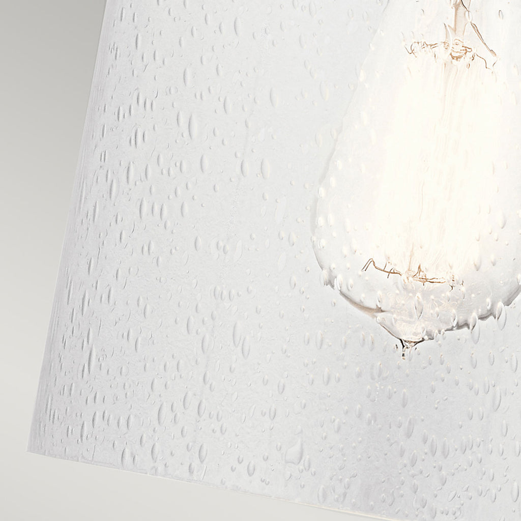 Quintiesse Kitner Wall Light in Natural Brass