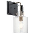 Quintiesse Kitner Wall Light in Polished Nickel