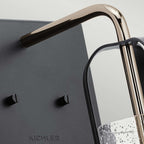 Quintiesse Kitner Wall Light in Polished Nickel