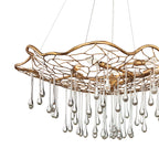 Quintiesse Laguna 6 Light Pendant Light Burnished Gold