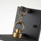 Quintiesse Lahden Outdoor Small Wall Lantern in Weathered Zinc
