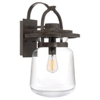Quintiesse Lasalle Outdoor Large Wall Lantern in Western Bronze