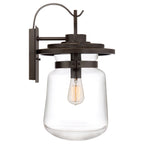 Quintiesse Lasalle Outdoor Large Wall Lantern in Western Bronze