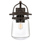 Quintiesse Lasalle Outdoor Large Wall Lantern in Western Bronze