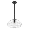 Quintiesse Lotus Pendant / Semi-Flush in Black