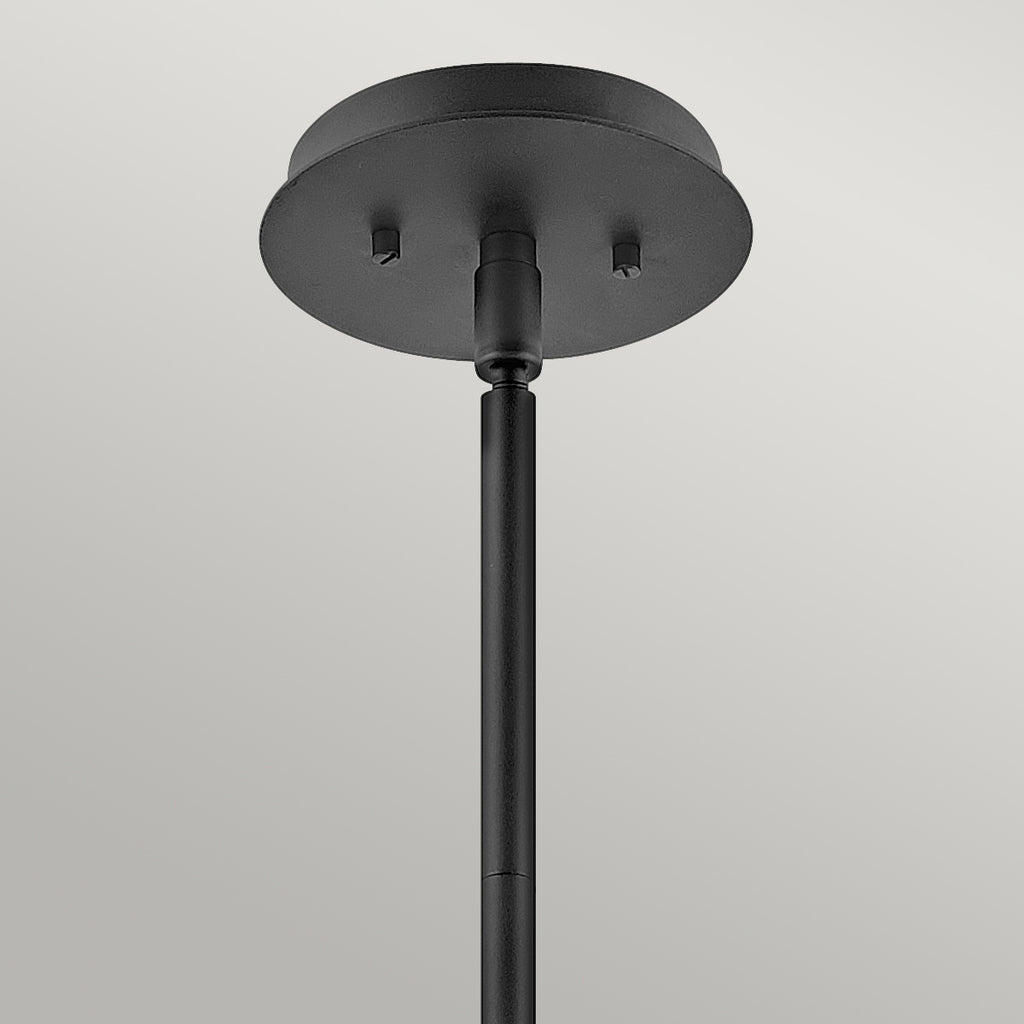 Quintiesse Lotus Pendant / Semi-Flush in Black