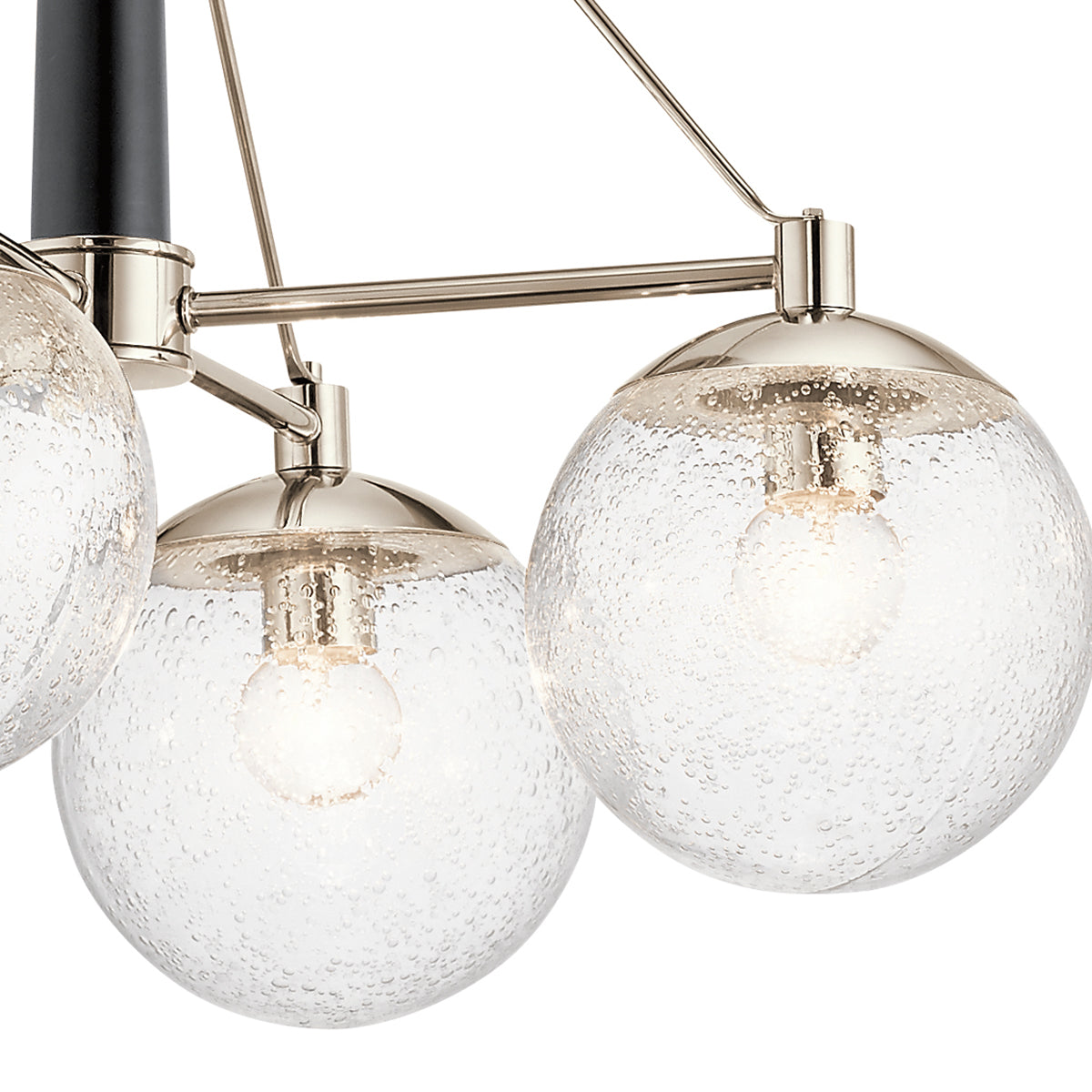 Quintiesse Marilyn 4 Light Chandelier Polished Nickel