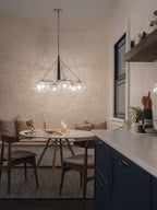 Quintiesse Marilyn 6 Light Chandelier Polished Nickel
