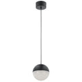 Quintiesse Moonlit LED Mini Pendant  in Matte Black