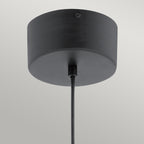 Quintiesse Moonlit LED Mini Pendant  in Matte Black