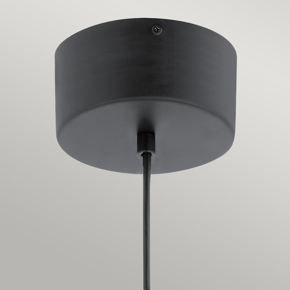Quintiesse Moonlit LED Mini Pendant  in Matte Black