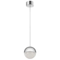 Quintiesse Moonlit LED Mini Pendant  in Polished Chrome