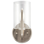 Quintiesse Nye Wall Light in Classic Pewter