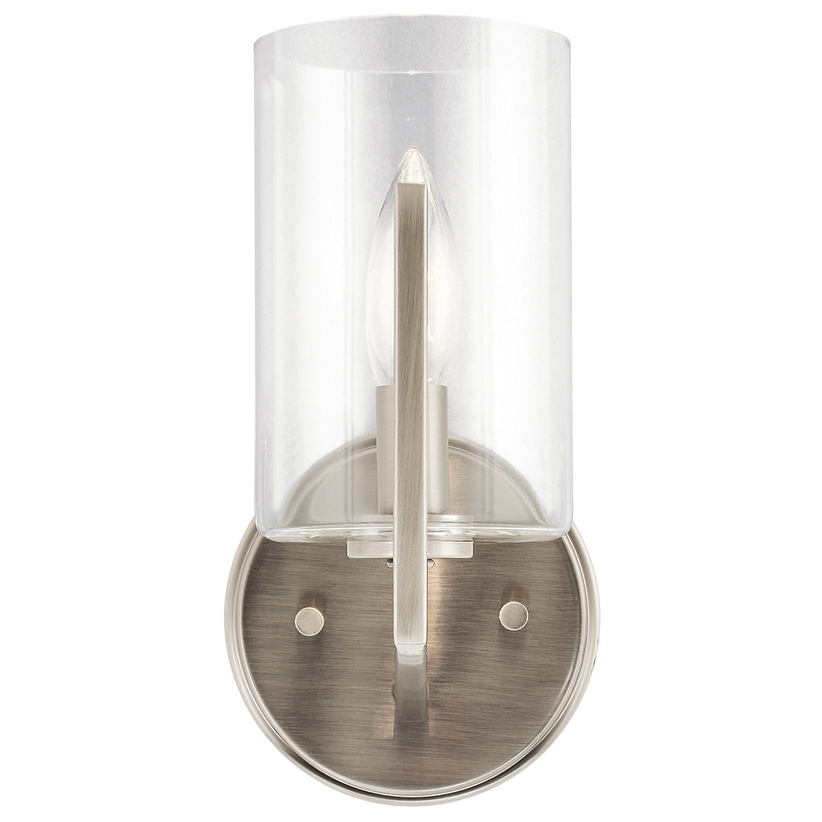 Quintiesse Nye Wall Light in Classic Pewter