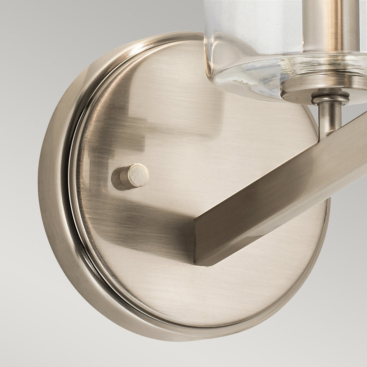 Quintiesse Nye Wall Light in Classic Pewter