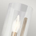 Quintiesse Nye Wall Light in Classic Pewter