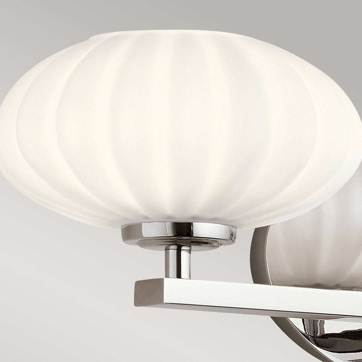 Quintiesse Pim Bathroom 3 Light Wall Light in Polished Chrome