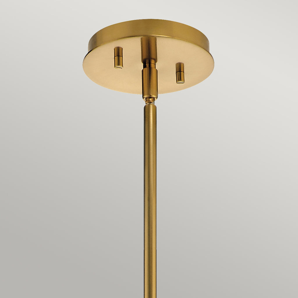 Quintiesse Pim Bathroom 5 Light Chandelier  in Fox Gold