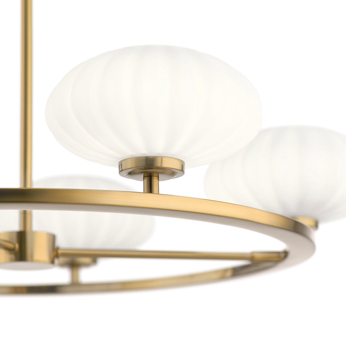 Quintiesse Pim Bathroom 5 Light Chandelier  in Fox Gold