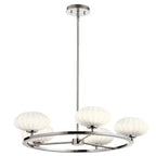 Quintiesse Pim Bathroom 5 Light Chandelier  in Polished Chrome