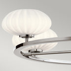 Quintiesse Pim Bathroom 5 Light Chandelier  in Polished Chrome