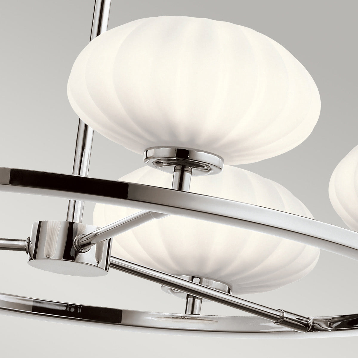 Quintiesse Pim Bathroom 5 Light Chandelier  in Polished Chrome