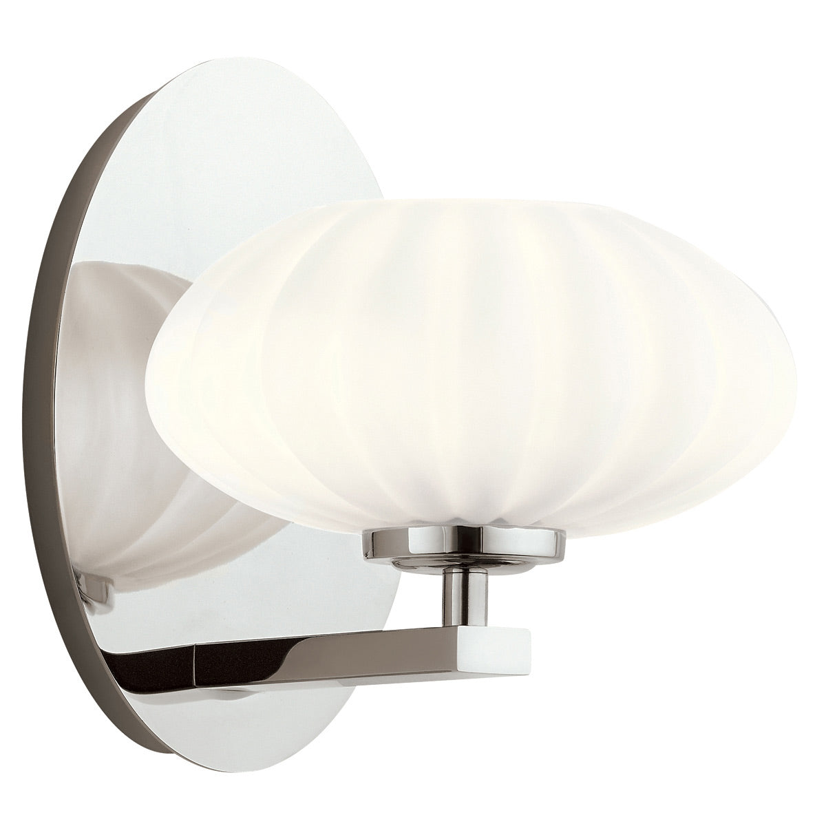 Quintiesse Pim Bathroom Wall Light in Polished Chrome