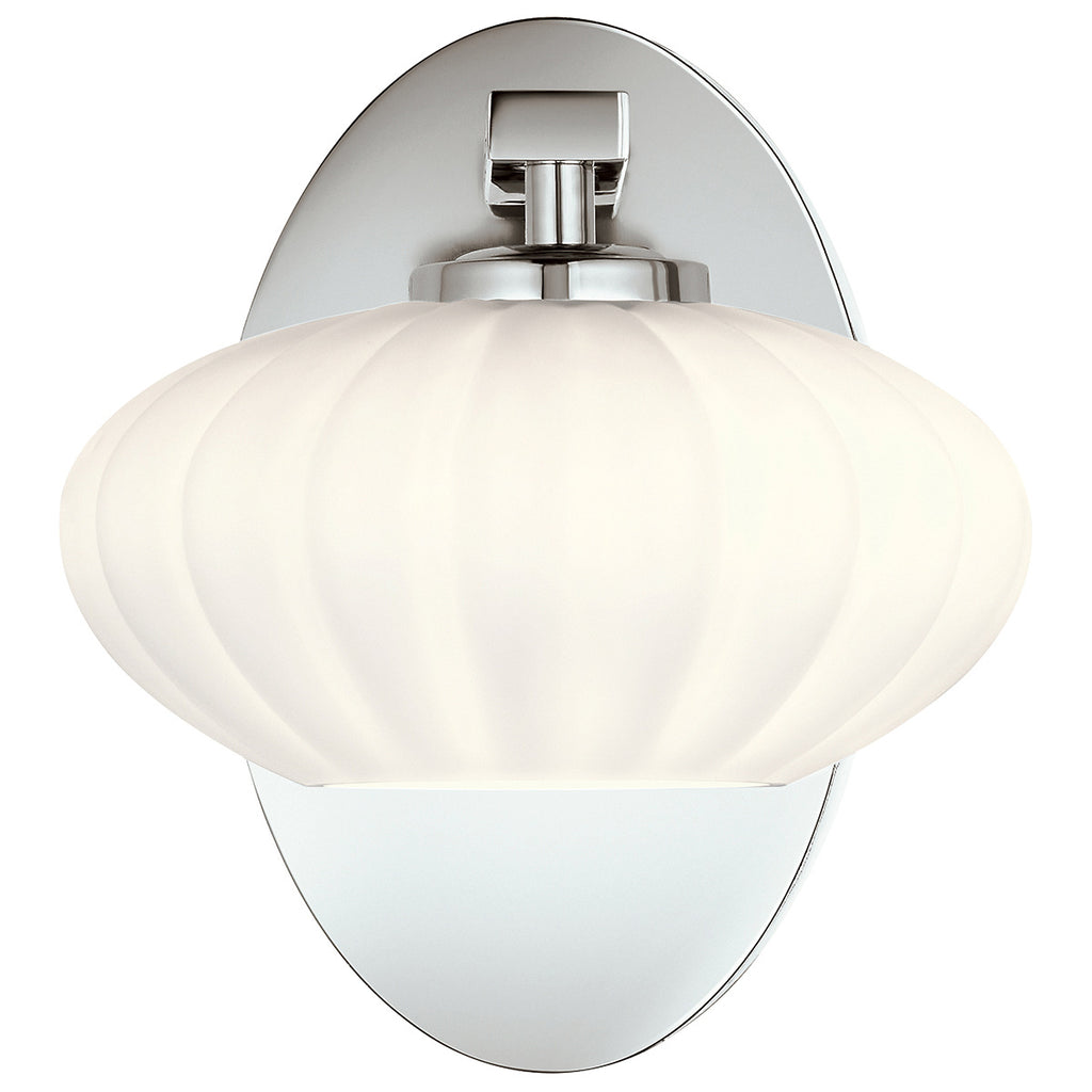 Quintiesse Pim Bathroom Wall Light in Polished Chrome