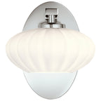 Quintiesse Pim Bathroom Wall Light in Polished Chrome