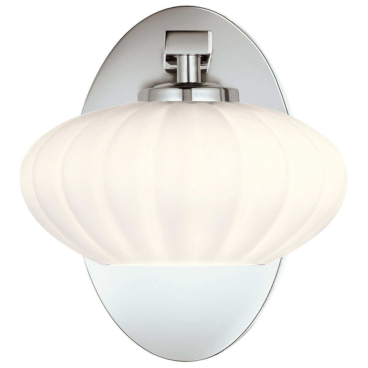 Quintiesse Pim Bathroom Wall Light in Polished Chrome