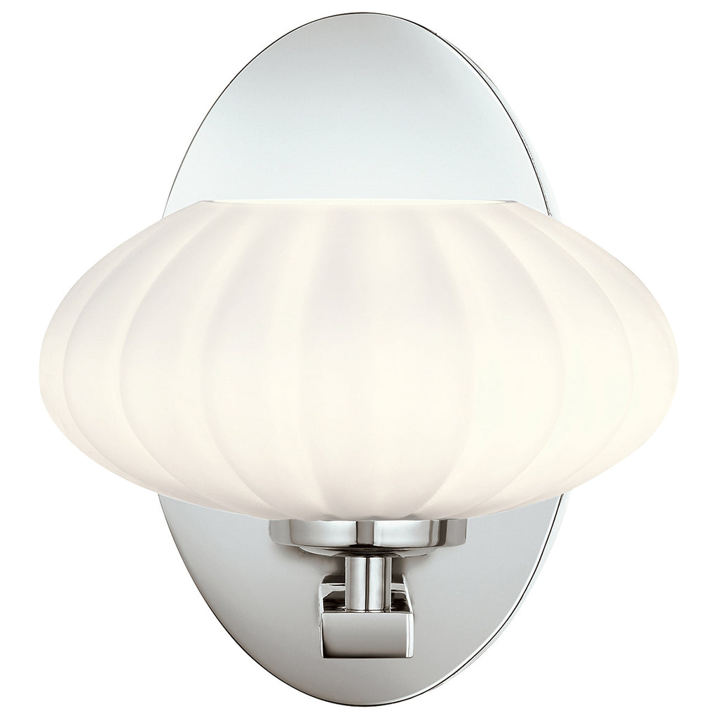 Quintiesse Pim Bathroom Wall Light in Polished Chrome