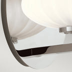 Quintiesse Pim Bathroom Wall Light in Polished Chrome