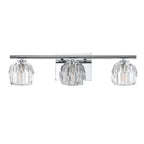 Quintiesse Regalia Bathroom 3 Light Wall Light in Polished Chrome
