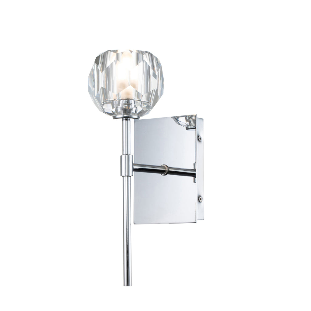 Quintiesse Regalia Bathroom Wall Light in Polished Chrome