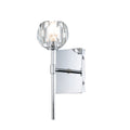 Quintiesse Regalia Bathroom Wall Light in Polished Chrome