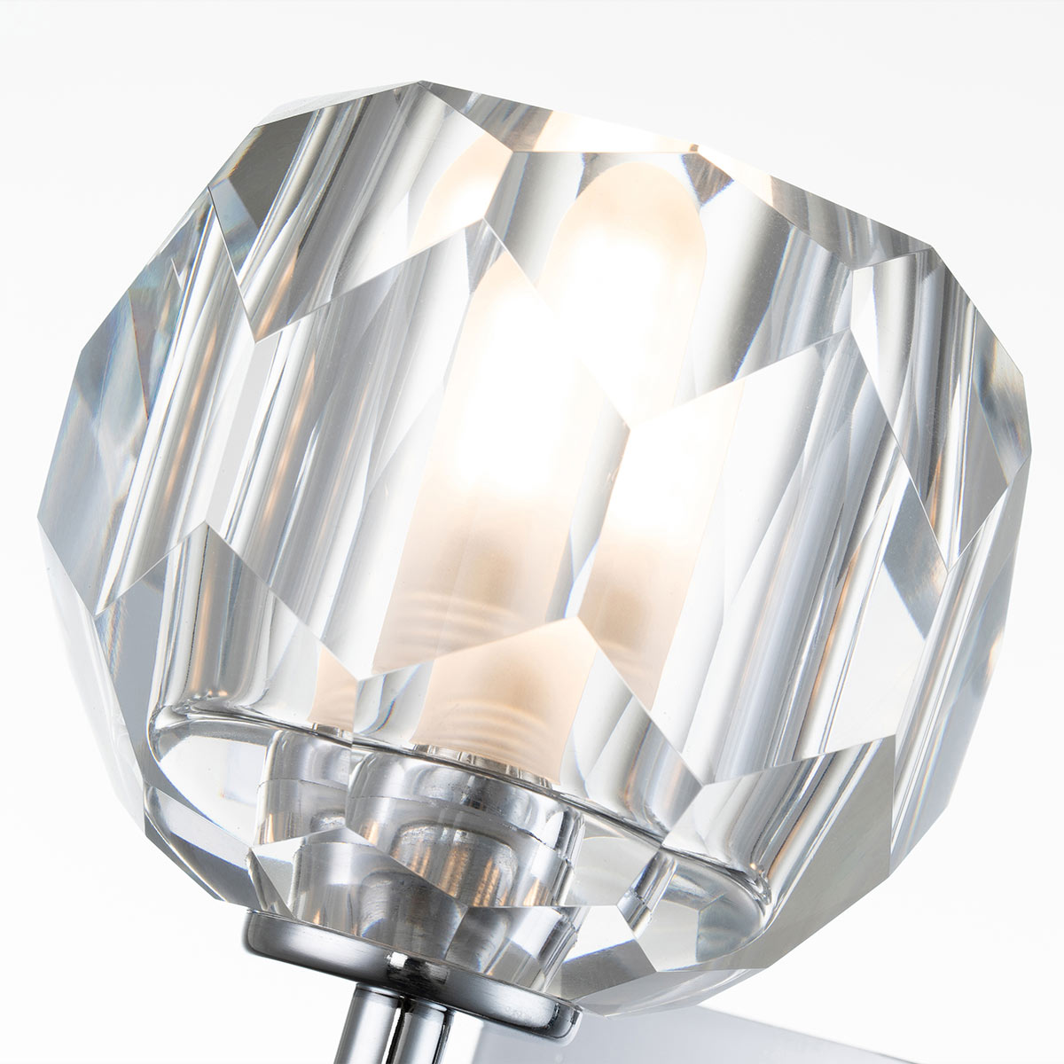 Quintiesse Regalia Bathroom Wall Light in Polished Chrome