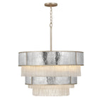 Quintiesse Reverie 12 Light Pendant in Champagne Gold 