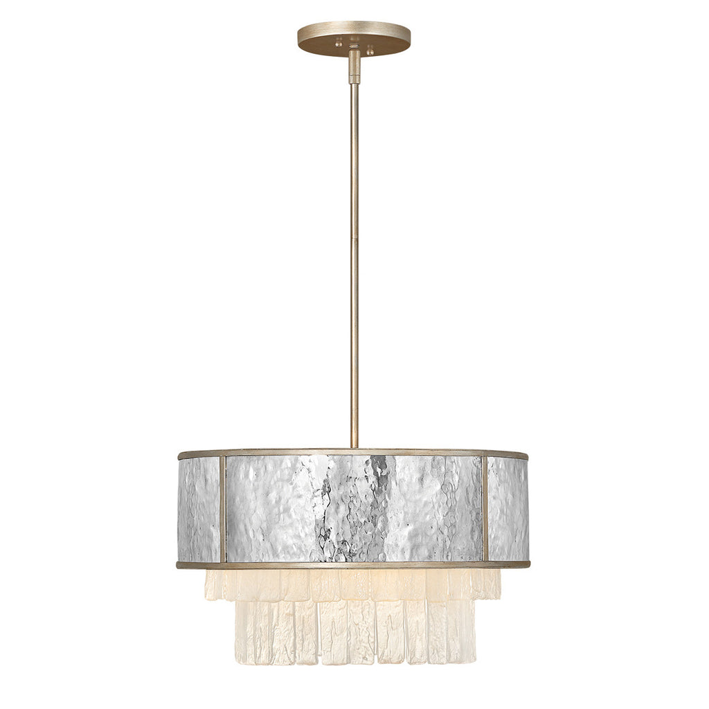 Quintiesse Reverie 4 Light Semi-flush/Pendant in Champagne Gold 