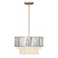 Quintiesse Reverie 4 Light Semi-flush/Pendant in Champagne Gold 