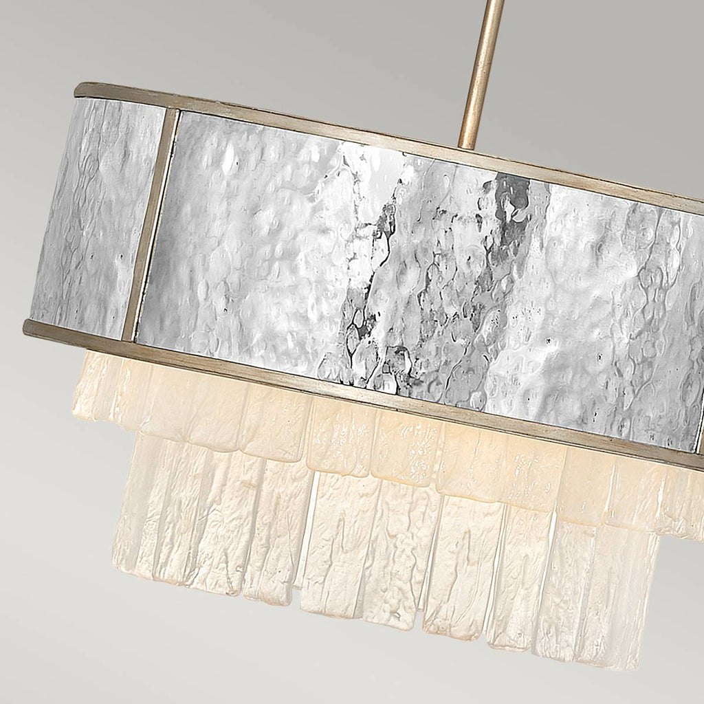 Quintiesse Reverie 4 Light Semi-flush/Pendant in Champagne Gold 