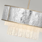 Quintiesse Reverie 4 Light Semi-flush/Pendant in Champagne Gold 
