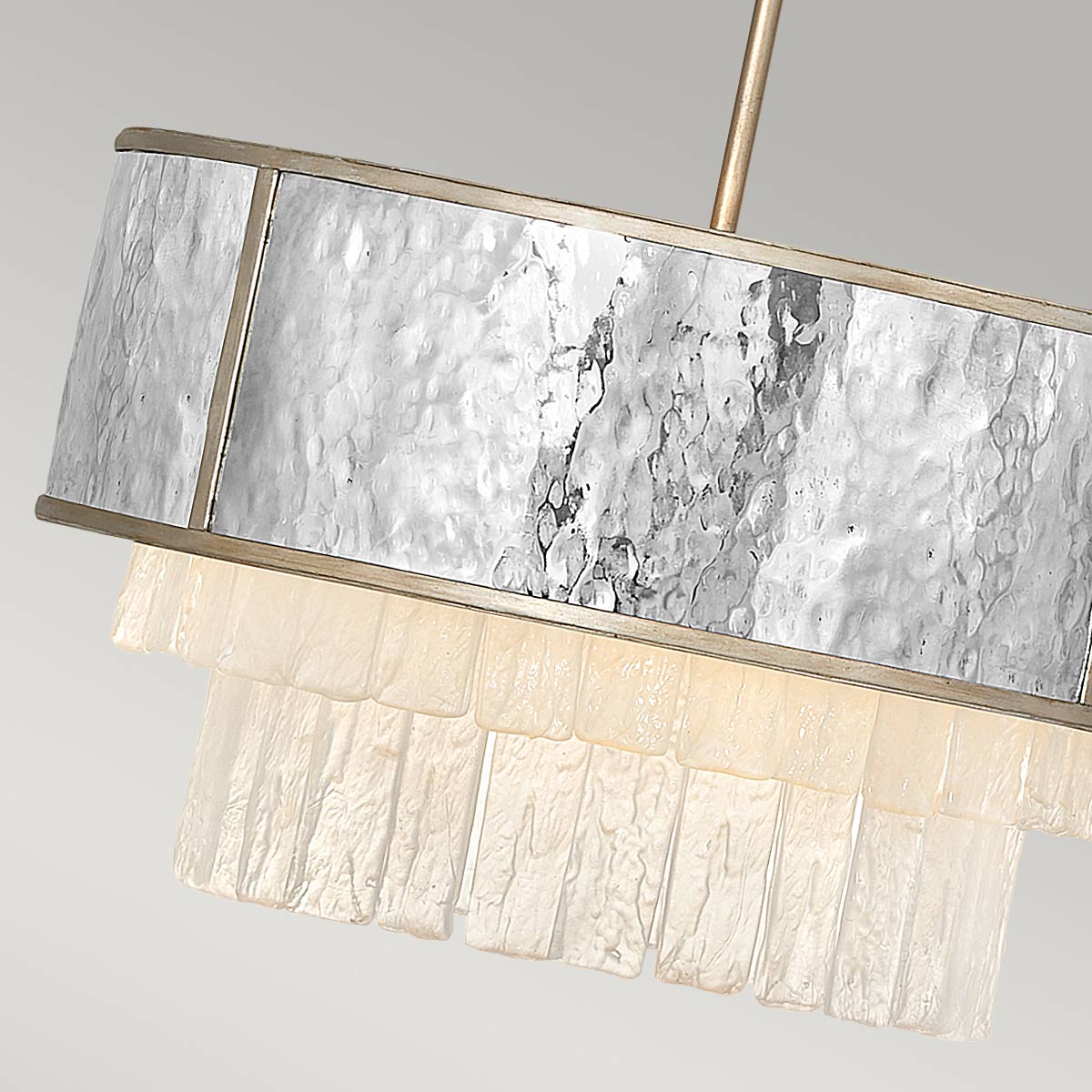 Quintiesse Reverie 4 Light Semi-flush/Pendant in Champagne Gold 