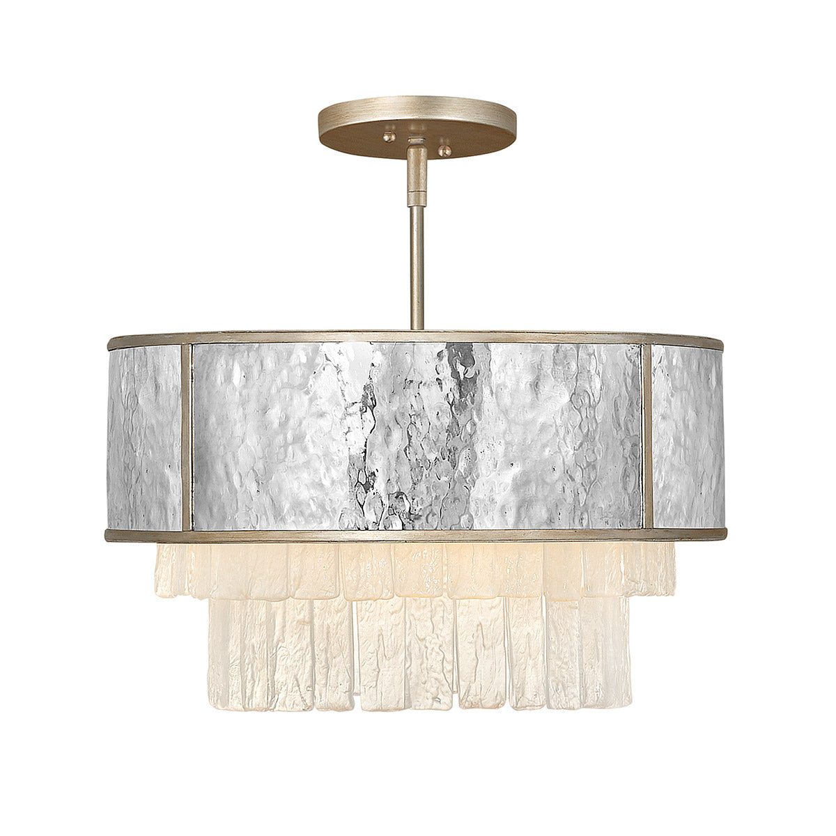 Quintiesse Reverie 4 Light Semi-flush/Pendant in Champagne Gold 